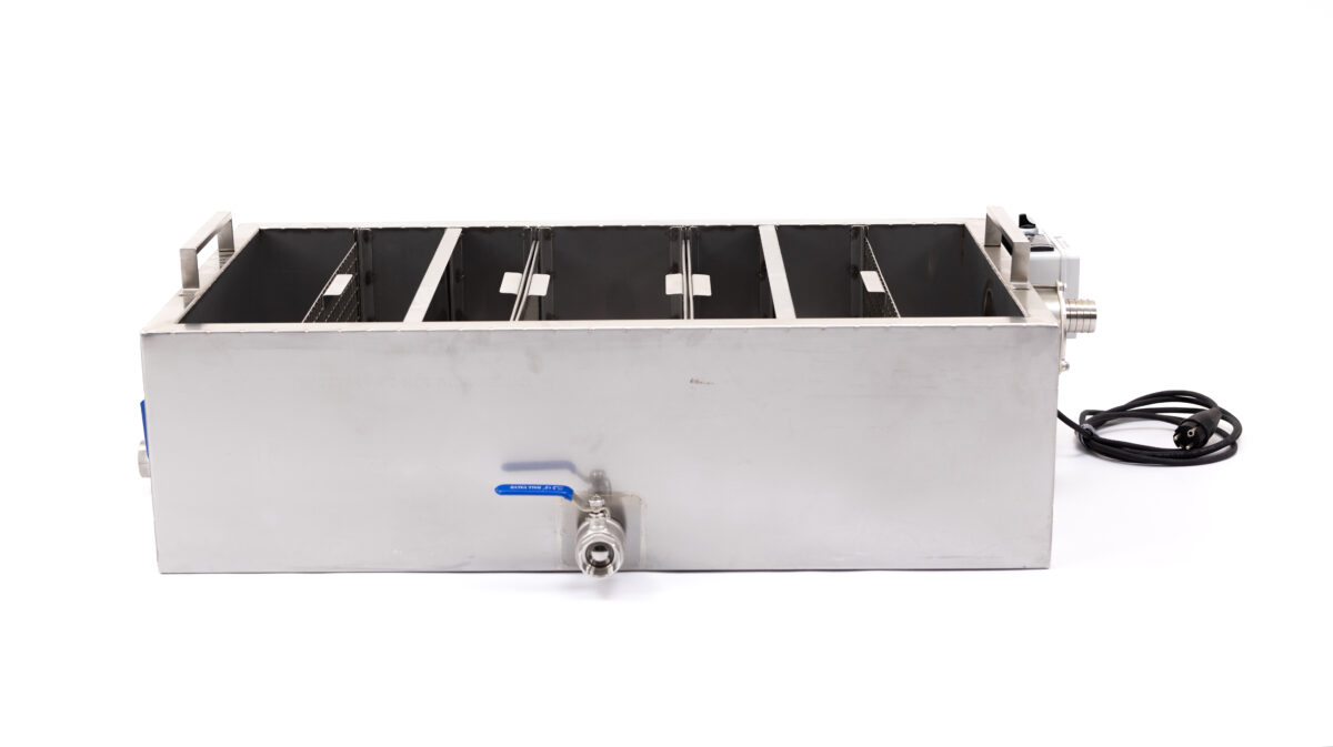 Honey filter 125L with water jacket heating